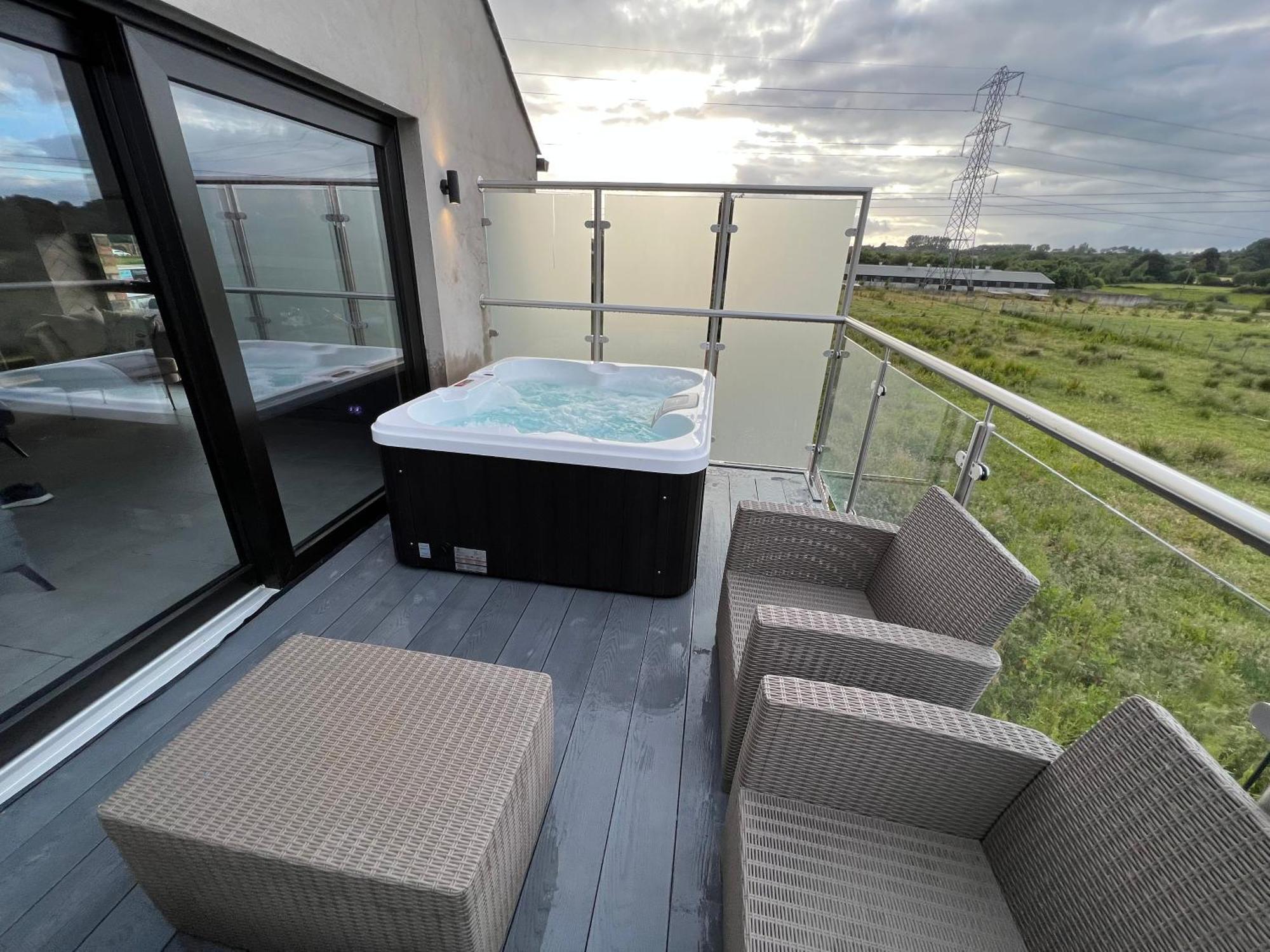 Luxury Hot Tub Jacuzzi & Sauna Apartment With Pool Table In Mid Ulster Coalisland Luaran gambar