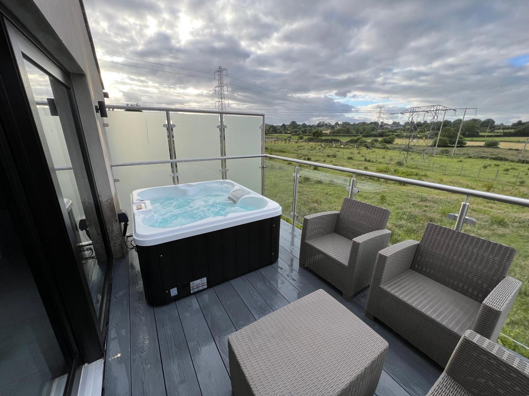Luxury Hot Tub Jacuzzi & Sauna Apartment With Pool Table In Mid Ulster Coalisland Luaran gambar