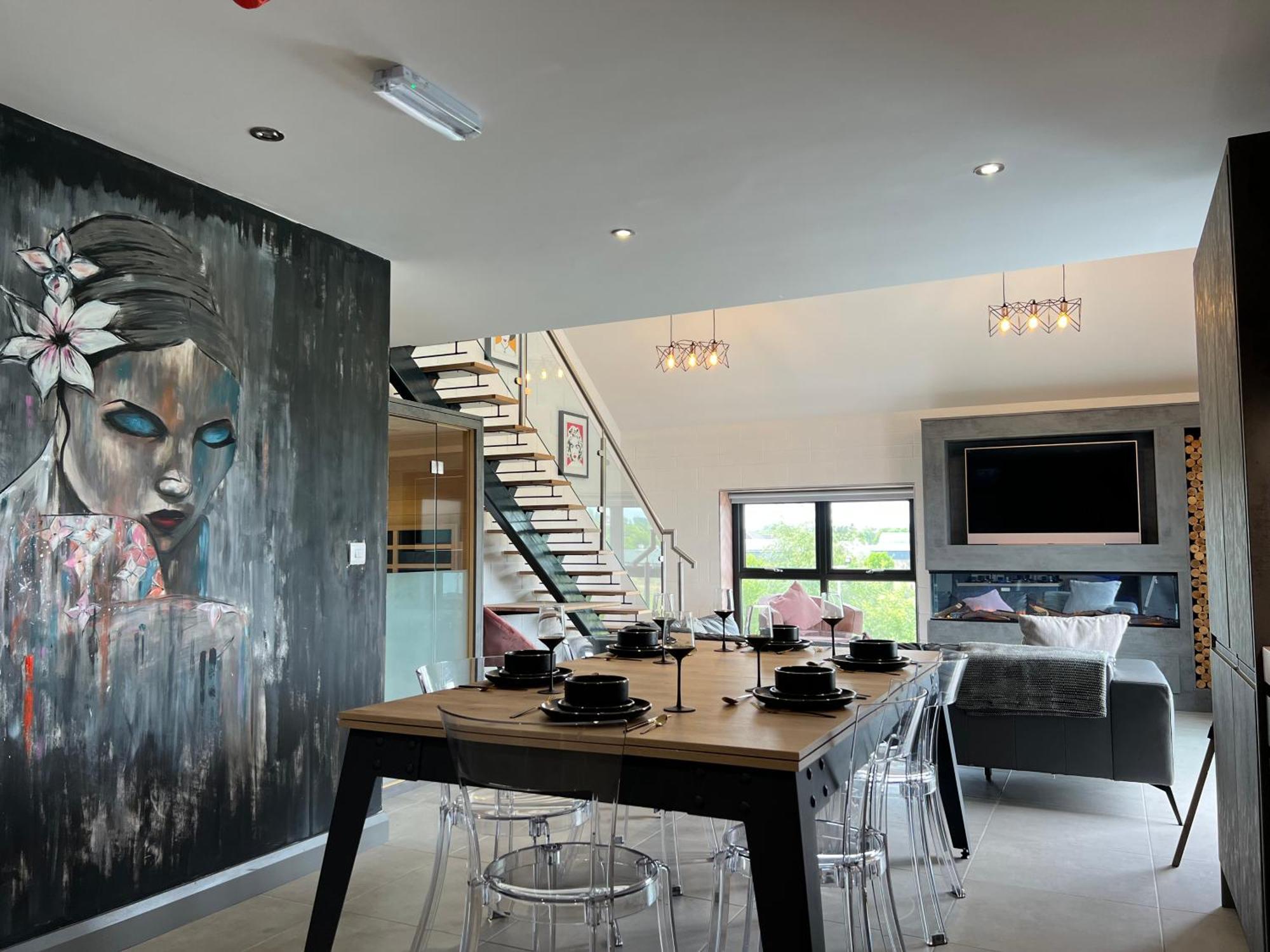 Luxury Hot Tub Jacuzzi & Sauna Apartment With Pool Table In Mid Ulster Coalisland Luaran gambar